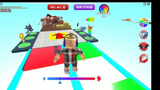 Прохожу обби но меняю свой рост в роблокс! смотреть онлайн