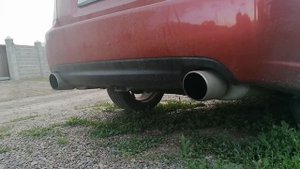 Выхлоп банок Jasma на Subaru Legacy B4