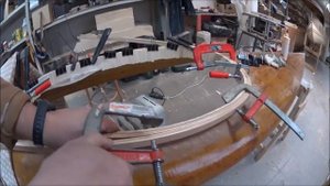 Каяк из осиновой рейки (4/6) Кокпит (Мастерская Пират Вудс)