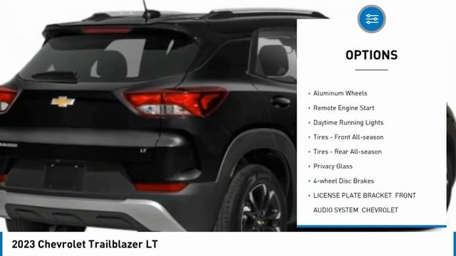 2023 Chevrolet Trailblazer CB072685 смотреть онлайн