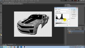 Как нанести один слой на другой в Adobe Photoshop CS?