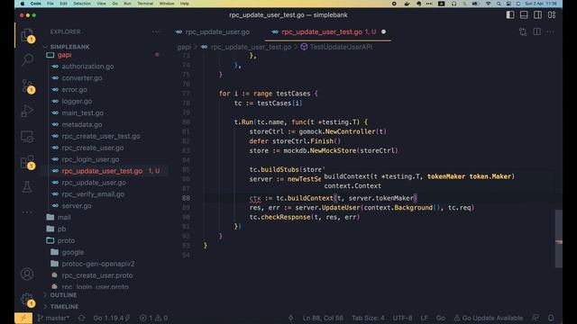 [Backend #64] How to test a gRPC API that requires authentication смотреть онлайн