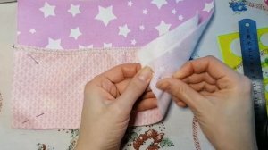 Как сшить кармашки для садика. Кармашки для мелочей, заколок, резинок, расчески. МК. 1 часть