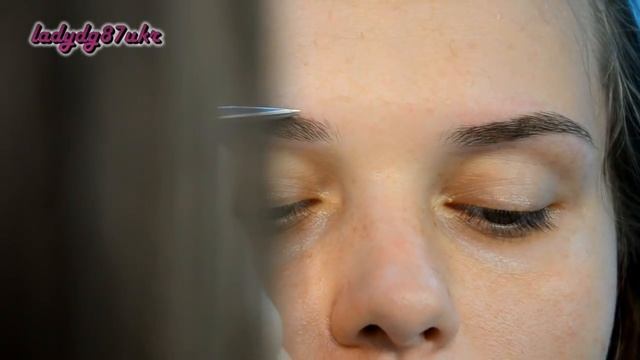 Коррекция бровей  Eyebrow shaping