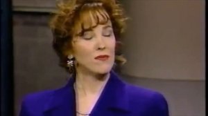 Catherine O'Hara on Letterman 1989