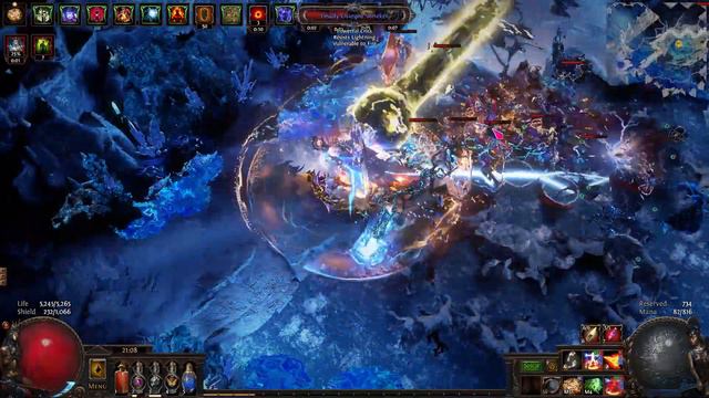 3.16 Path of Exile - Endless Delve - RIghteous Fire Inquisitor- depth 200 смотреть онлайн