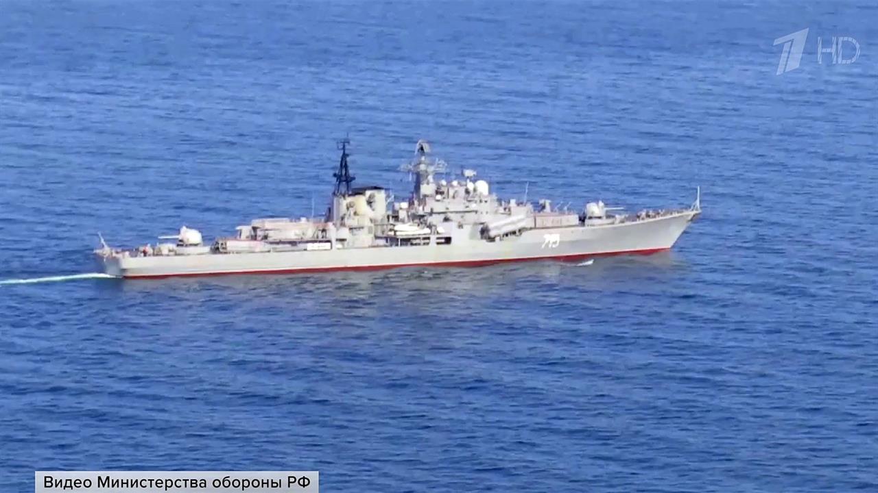В Японском море прошли масштабные учения сил Тихоокеанского флота