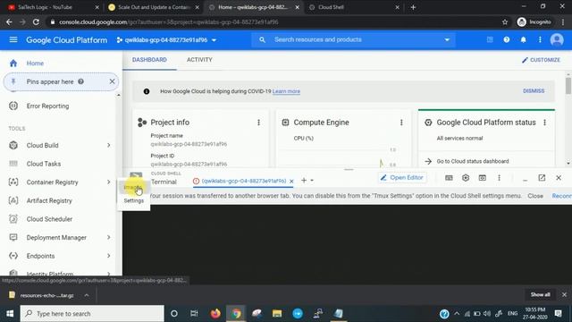 Challenge: GCP Architecture-Scale Out and Update a Containerized Application on a Kubernetes Cluste смотреть онлайн