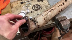 Марк 2 - Отвалился глушитель. Варим, чиним...