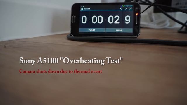 Sony A5100 Overheating Test смотреть онлайн