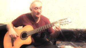 Начальное обучение игре на гитаре.