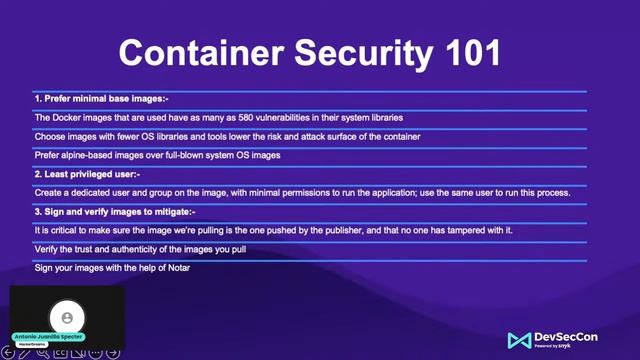 Docker & Kubernetes security 101