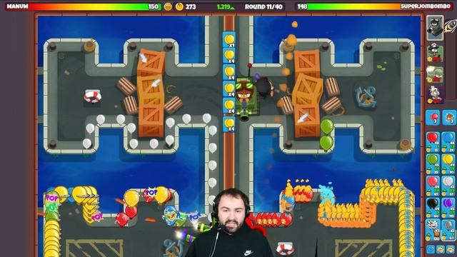 What IF...DOUBLE 5th Tier BOAT in BTD Battles 2?!? смотреть онлайн