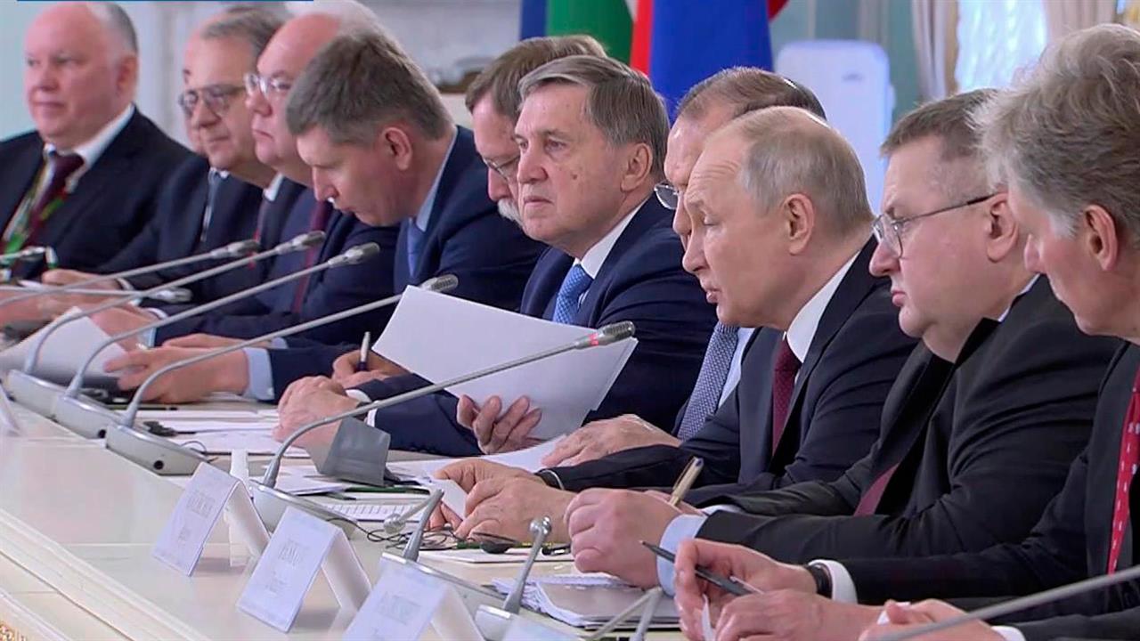 Состоялись переговоры Владимира Путина с президентами ЮАР, Буркина-Фасо, Гвинея-Бисау и Мали