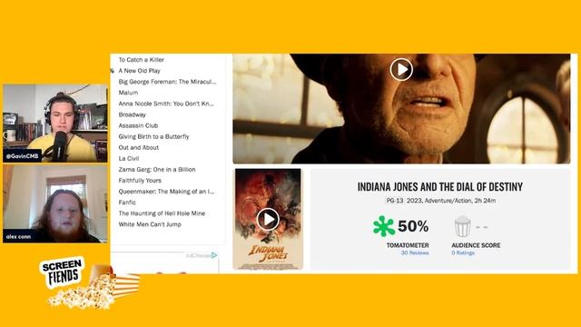 Indy 5 Premiers to Rotten Reviews