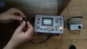 Поиск места повреждения кабеля прибором Р5-10