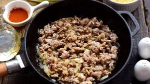 Кус-кус с фаршем