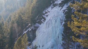 Самая большая сосулька / Экстрим-парк Мраморка || Солнечная Хакасия