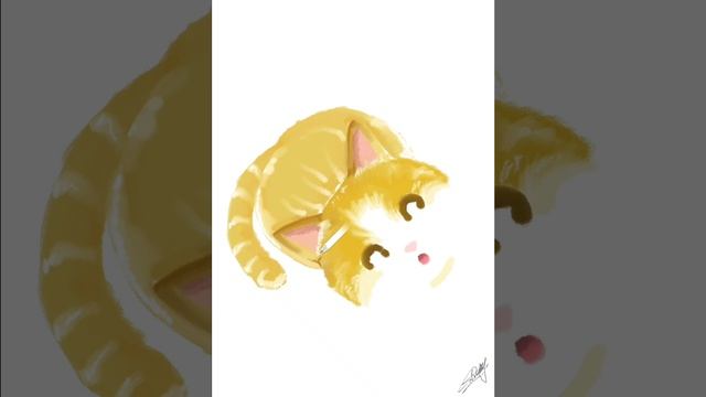 Как нарисовать котика  ?