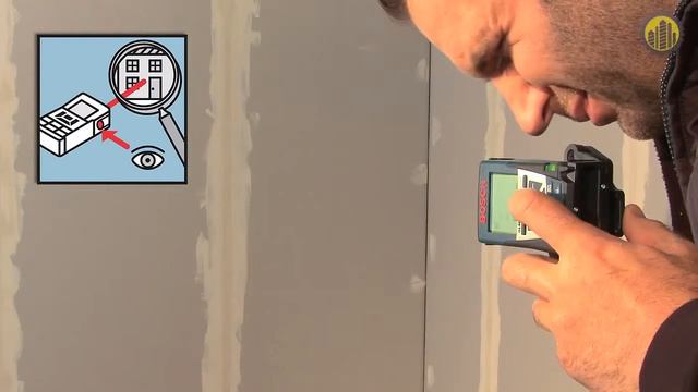 Цифровая лазерная рулетка Лазерный дальномер BOSCH GLM 250 VF смотреть онлайн