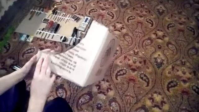 полочка для тетрадей ,книг своими руками из корт~ смотреть онлайн