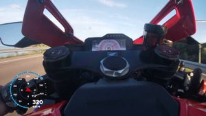 Honda cbr 1000rr-r 2020 top speed gps