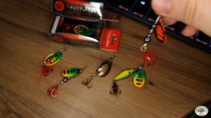 САМЫЕ УЛОВИСТЫЕ ВЕРТУШКИ ! Lucky John - Bonnie Blade