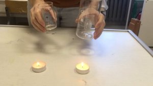 Опыт №3 Влияние воздуха на грение свечи