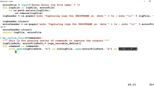 Python for System Administration - LAB 2 - using functions