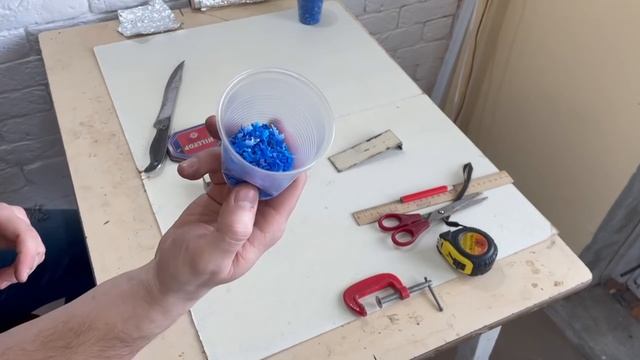 DIY Как сделать Ручку на НОЖ из Пластиковых КРЫШЕК своими руками смотреть онлайн