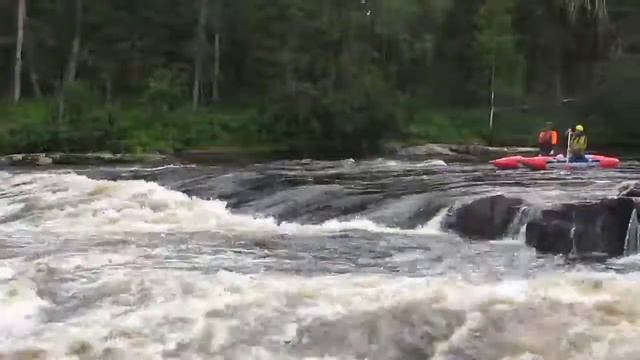 Катамаран ЮШУТ 3, Тумча 2016, порог Карниз смотреть онлайн