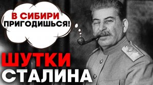 Как шутил СТАЛИН? И кого после это расстреливали?