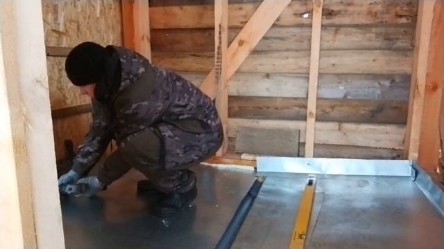 #КАРКАСНАЯ БАНЯ#Проливные полы