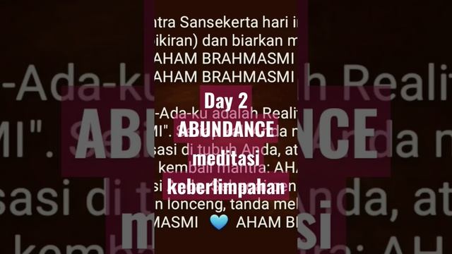 ASP | Abundance for all, Mantra: Aham Brahmasmi | Deepak Chopra #shorts #deepakchopra