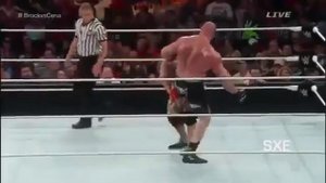 Джон сина против брока леснара