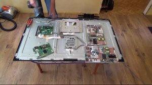Замена плат на телевизоре LG 55 LE5300