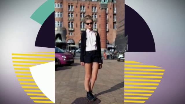 С чем носить черные шорты? смотреть онлайн