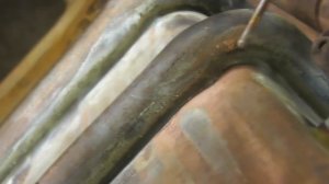 Как устранить утечку на медном радиаторе - РЕМОНТ Restoration of the copper radiator by tig welding