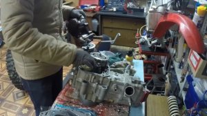 Замена корзины сцепления на китайском двигателе Zongshen ZS250 (Motoland XR 250 Pro)