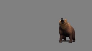 футаж Медведь