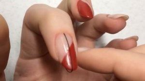 ?ТОНКИЕ ЛИНИИ на ногтях НИТКОЙ / БЫСТРО И ЛЕГКО!  КАК РИСОВАТЬ ТОНКИЕ ЛИНИИ/ МИНИМАЛИЗМ МАНИКЮР