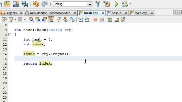 How to Create A Hash Table Project in C++ (Part 2) Defining the Hash Function