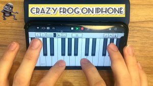 Crazy Frog - Axel F on iPhone (GarageBand)