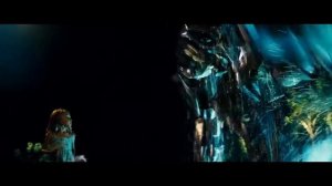 Автоботы прилетают на землю! Трансформеры отрывок из фильма