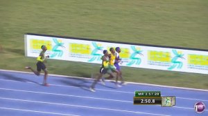 Kevroy Venson Defeats Ary Rodgers & Breaks 1500m Record Boys Class 2 Champs 2017