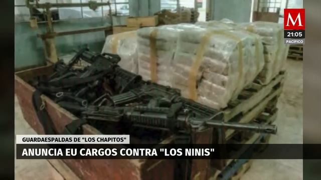 'Los Ninis', líderes de escoltas de 'Los Chapitos', acusados en EU junto a sus jefes смотреть онлайн