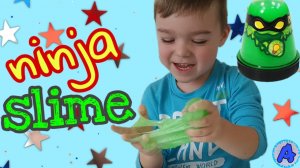 НИНДЗЯ СЛАЙМ / NINJA SLIME / Светится в темноте // Арсений