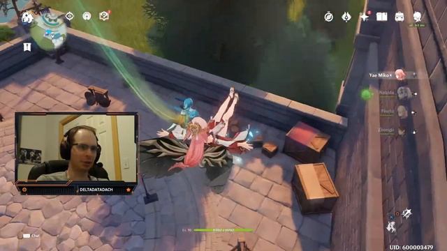 【GENSHIN IMPACT & MAJIKOI】 Passing the card game test смотреть онлайн