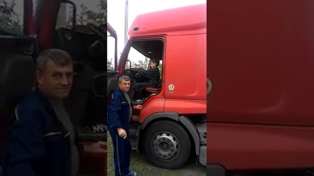 Звук старта двигателя Renault Premium 400