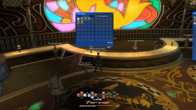 Final Fantasy 14 - Seiryu Dragoon - Chocobo Racing